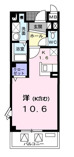 セントラル　ヴィレッジの間取り