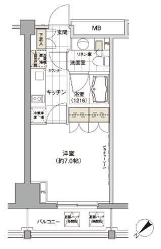 【間取り】 | パークハビオ渋谷