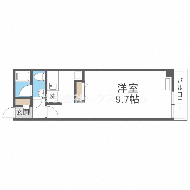 グランドライフ北之坊の間取り