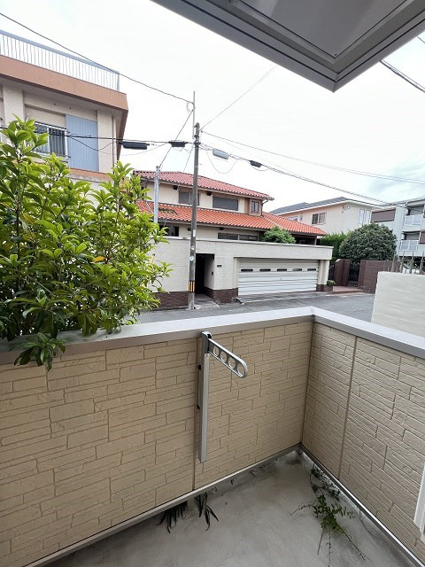 尼崎市武庫之荘２丁目のアパートの展望