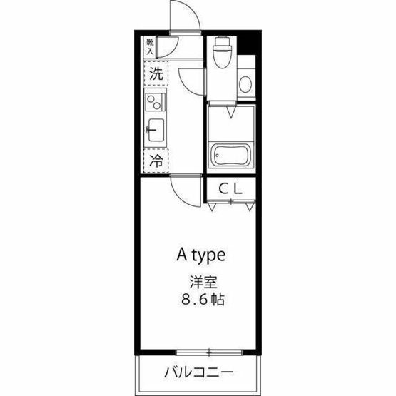 【間取り】 | ＬＯＣ’Ｓ　ＳＨＩＮＹＵＲＩＧＡＯＫＡ（ロックスシンユリガオカ）