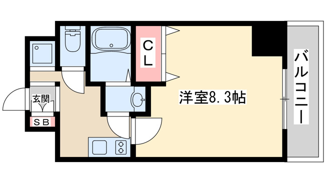【間取り】 | MELDIA CREST TAPP 新大阪 WEST
