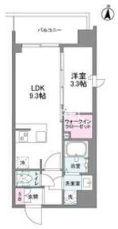 シーズンフラッツ新大阪SOUTHの間取り