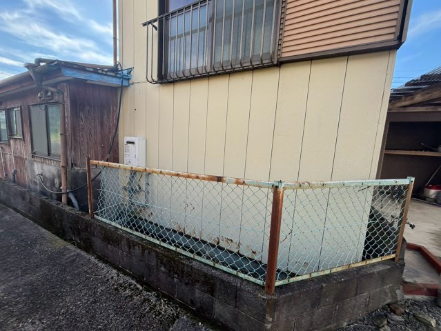 都城市高城町 戸建ての庭