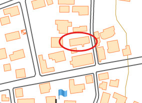 都城市高城町 戸建ての地図