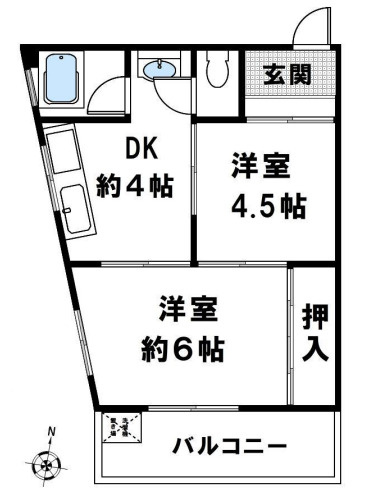 田中ビルの間取り