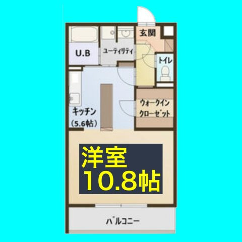 リリーローサの間取り