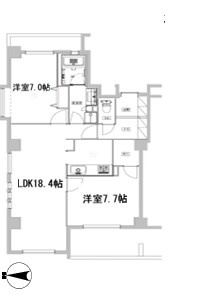 クールセリシエの間取り