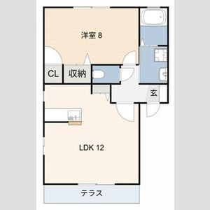 【間取り】 | セゾンクレール(V)