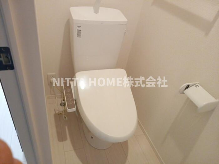 グレーシアタウン木崎　Ａ棟のトイレ|ウォシュレット付きのトイレです◎