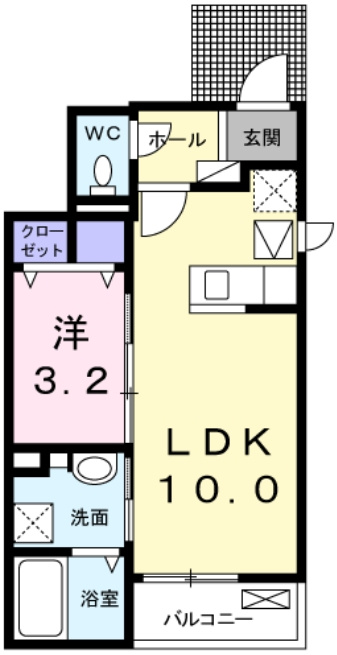 ソレアードの間取り