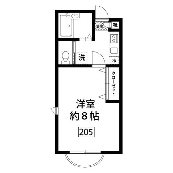 【間取り】 | フェリス程久保(フェリスホドクボ)