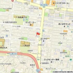 Ｂ　ＣＩＴＹ　ＡＰＡＲＴＭＥＮＴ　ＩＴＡＢＡＳＨＩ　ＮＯＲＴＨの地図