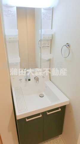 インヴェスタ大森東の洗面所|洗面脱衣所　独立洗面台