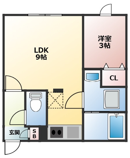 quador名古屋城駅の間取り