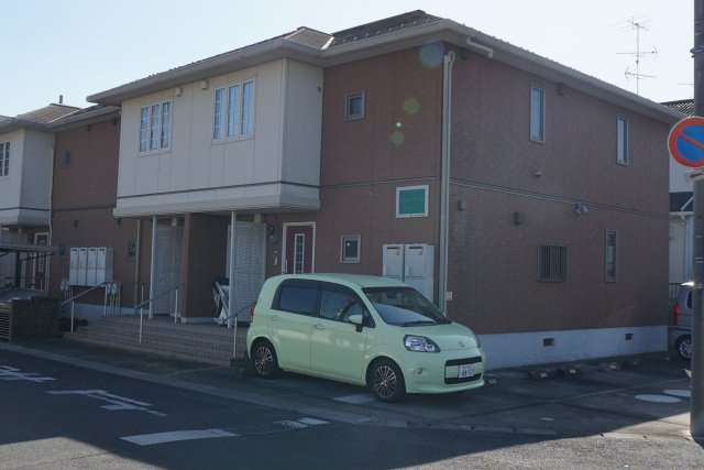 カノンコートの駐車場