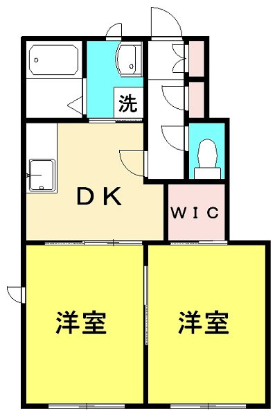 カノンコートの間取り