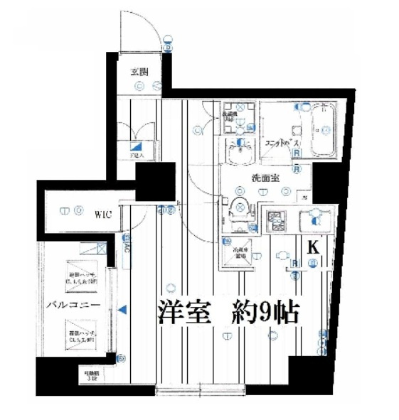 リガーレ本所吾妻橋の間取り|間取りです。