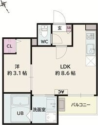 【間取り】 | Jack koyoⅡ