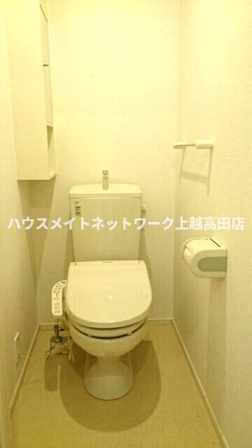 ビレッジケイツＭのトイレ|温水洗浄暖房便座