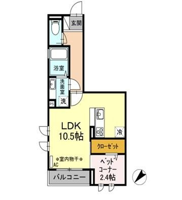 【間取り】 | サンク　フレール