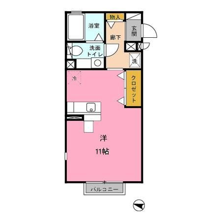 【間取り】 | クレセントモナリエ