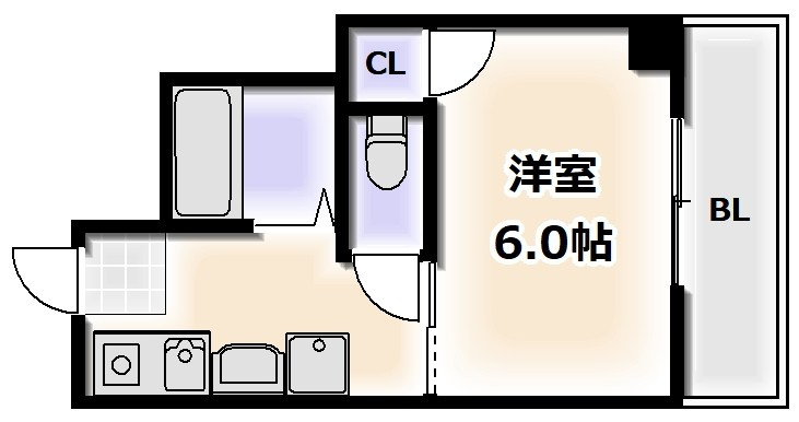 Suncorpoの間取り