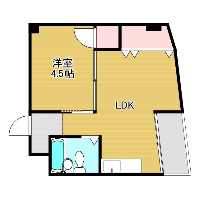 ピアファイブの間取り