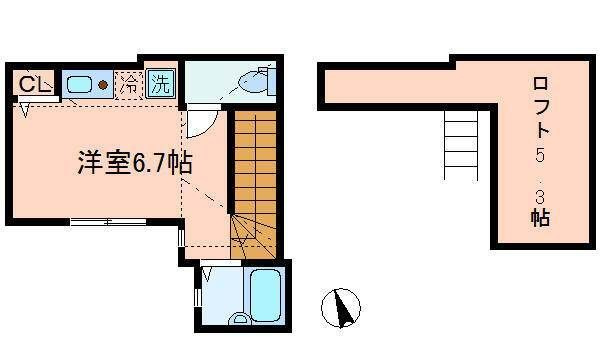 バーミープレイス金町の間取り