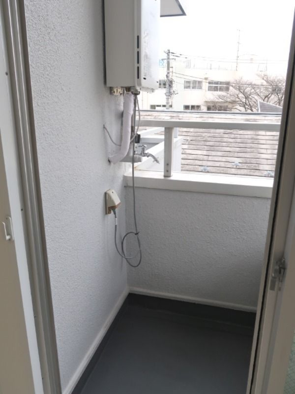 コーポ栄光のバルコニー