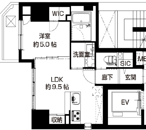 La CASA 上汐の間取り