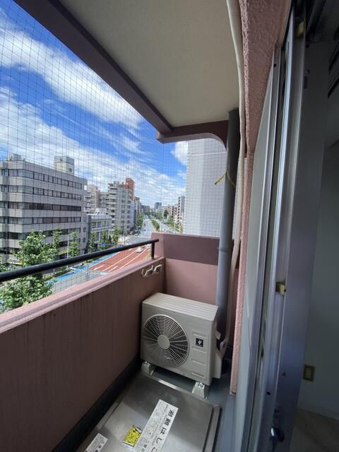 セントヒルズ白山のバルコニー