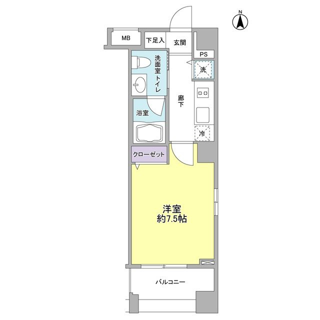 Ｅ・ＣＵＯＲＥの区画図