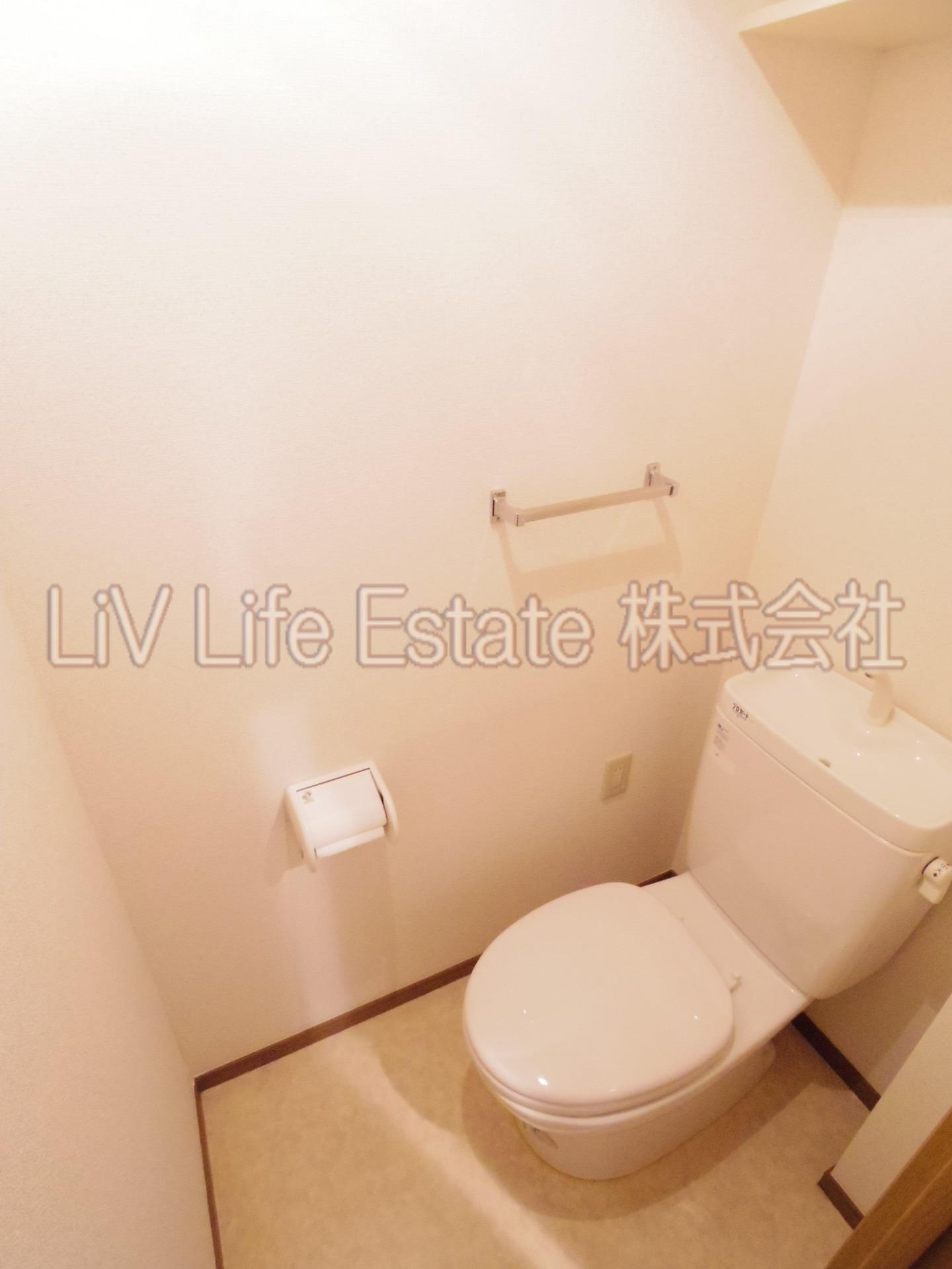 小平市小川町２丁目の賃貸マンションのトイレ