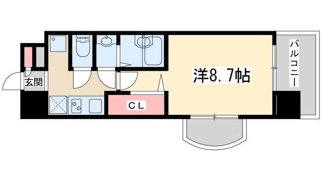 【間取り】 | JMFレジデンス大阪淡路