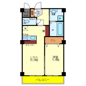 【間取り】 | ラフィーネ久宝寺