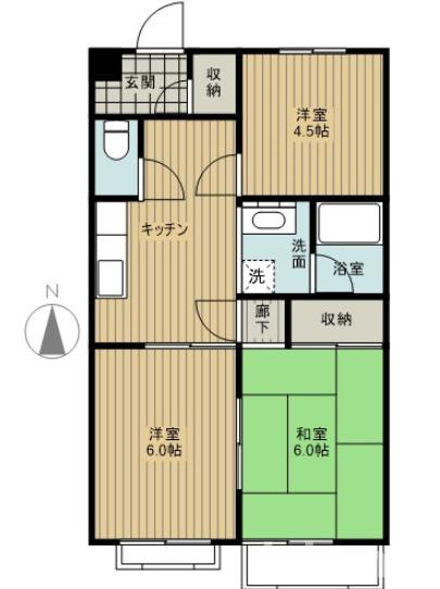 春日マンションの間取り