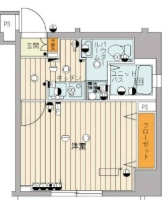 スカイコート浅草雷門の間取り|間取りです。