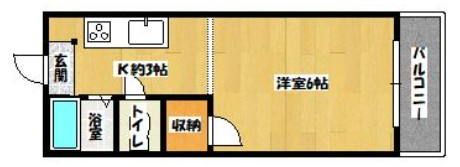 プレジデント中尾の間取り
