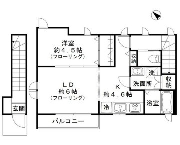 サニーホームズの間取り