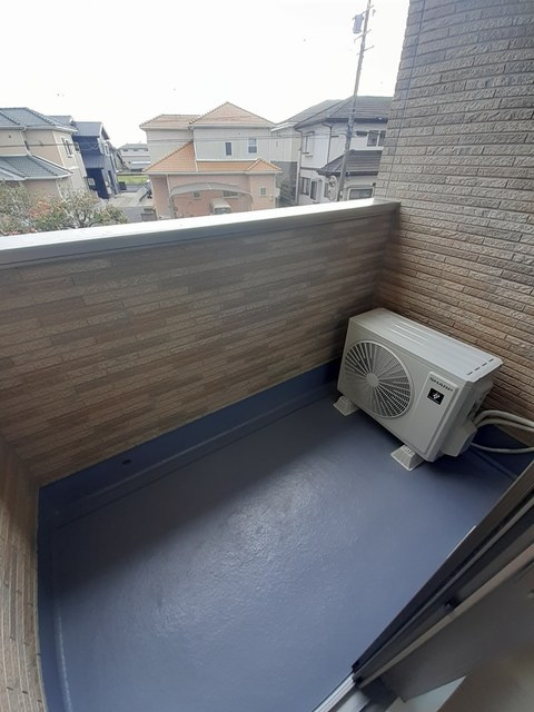 クレールすぎやま　Ⅱのバルコニー