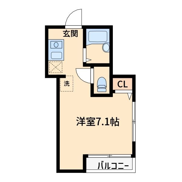 レスペデザ高砂の間取り