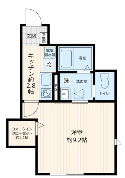 TARO・コーポの間取り