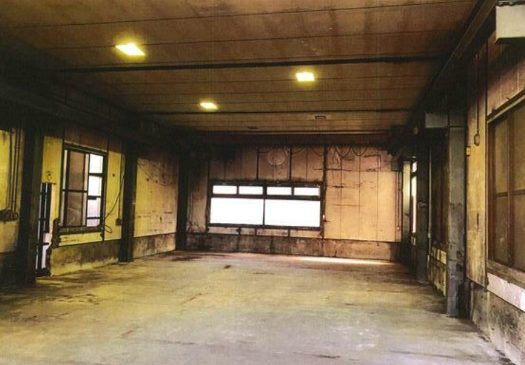 荒川区東尾久２丁目の倉庫の内装