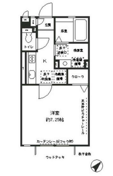 クレインハウス妙典の間取り