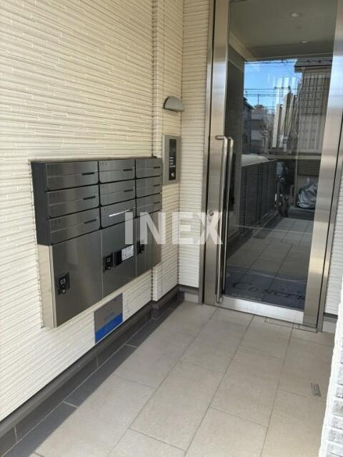 横浜市港北区小机町のアパートのセキュリティ
