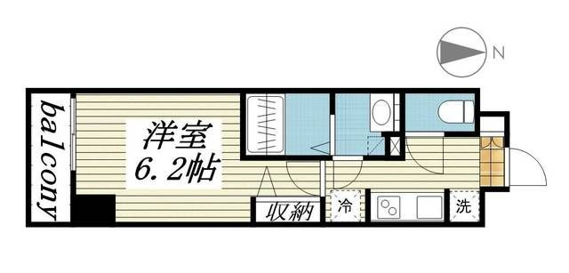 Ｎ－ｓｔａｇｅ八王子Ⅱの間取り