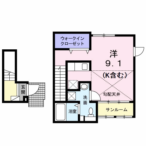 【間取り】 | ポプラ