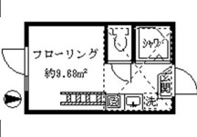 杉並区阿佐谷南３丁目のアパートの間取り