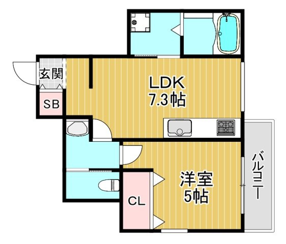 【間取り】 | 関目2丁目アパート
